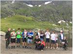 I giovani ranger sul lago Imstsee a quota 2.300 metri. Foto: USP