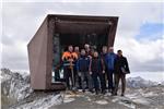 Treffen auf dem Timmelsjoch (v.l.n.r.): Philipp Sicher, Franz Pixner, Alban Scheiber, Gothard Gufler, Christian Gufler, Philipp Ribis, Werner Tscholl und Konrad Pamer - Foto: LPA/Tourismus Management Group