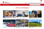 Der neue Webauftritt des Bereichs Film und Medien.