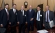 Gruppenbild im Montecitorio-Palast: (v.l.) Kammerabgeordneter Daniel Alfreider, Gemeindenpräsident Arno Kompatscher, LH Durnwalder, Premier Letta, LH-Stv. Richard Theiner und Senator Karl Zeller (Foto: Abgeordnetenkammer)