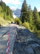 Sicherungsarbeiten auf der Landesstraße von Afers nach St. Martin in Thurn