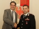 Landeshauptmann Kompatscher mit Carabinieri-Kommandant Polito. Foto: DiKOM/chr.