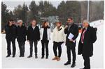 Pressekonferenz am Dorflift Deutschnofen, auch um die neuen Förderrichtlinien für Skigebiete vorzustellen. Foto: LPA/mgp