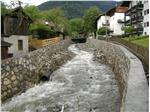 Der Schalderer Bach stellt bei extremem Hochwasser eine Gefahr für die Bevölkerung von Vahrn dar. Foto: LPA/Amt f. Wildbach- und Lawinenverbauung
