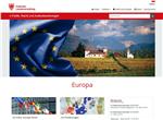 Screenshot der neuen Webseite Europa./Foto LPA