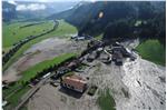 Vermurungen in Pfitsch nach dem Unwetter im August 2012.