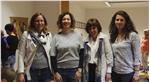 Besuch im ELKI St. Walburg (v.l.): Monika Karnutsch, Miriam Kerschbaumer, LRin Deeg, Stefanie Berger./Foto LPA