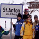Dem Wetter getrotzt: Fachschüler am Arlberg