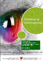 La copertina dell’opuscolo con le Giornata delle porte aperte delle scuole superiori di lingua italiana