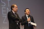 L’assessore Tommasini ed il procuratore capo, Guido Rispoli, nel corso della cerimonia