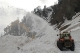 Operazioni di sgombero neve sulla strada di Passo del Rombo (Foto: Servizio Strade)