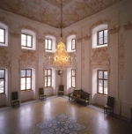 Sala da ballo a CastelWolfsthurn (Foto: Museo provinciale Caccia e Pesca)