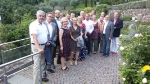 La delegazione finlandese in visita ai Giardini di Castel Truttmansdorff