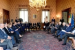 Incontro al Quirinale tra il presidente Mattarella e i presidenti di Regioni e Province (Foto Ufficio stampa Quirinale)