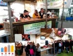 Alcune immagini dello stand della della Scuola professionale per la frutti-viticoltura e il giardinaggio di Laives alla fiera “Agrialp”