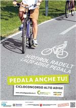 Il poster dell’iniziativa "L’Alto Adige Pedala"