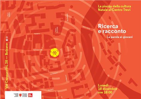 ricerca e racconto. il 18 dicembre alle ore 18 al Centro Trevi