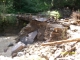 Schäden nach dem Unwetter 2010 am Prissianerbach in Tisens