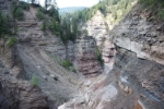 Die Bletterbachschlucht im Südtiroler GEOPARC gewährt Einblick in das Innere der Berge und in die Welt der Steine (FOTO: Vito Zingerle)