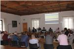 Treffen zu den Arbeiten in den Bereichen Straßendienst, Tiefbau und Mobilität im Eisacktal mit den Gemeindevertretern (FOTO:LPA/Robert Brugger)