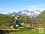 2355 Meter hoch gelegen ist das Knappendorf am Schneeberg (Foto: Bergbaumuseum)