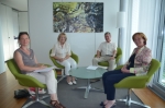 Rosemarie Mayer, Rosa Franzelin, Erich Achmüller und Martha Stocker (von links). Foto:LPA/Dekas.